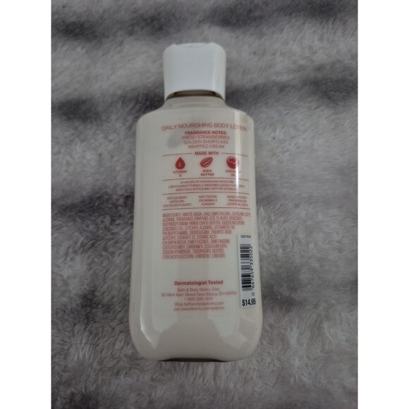 Bath & Body Works  Strawberry Pound Cake Lotion - Picture 2 of 3